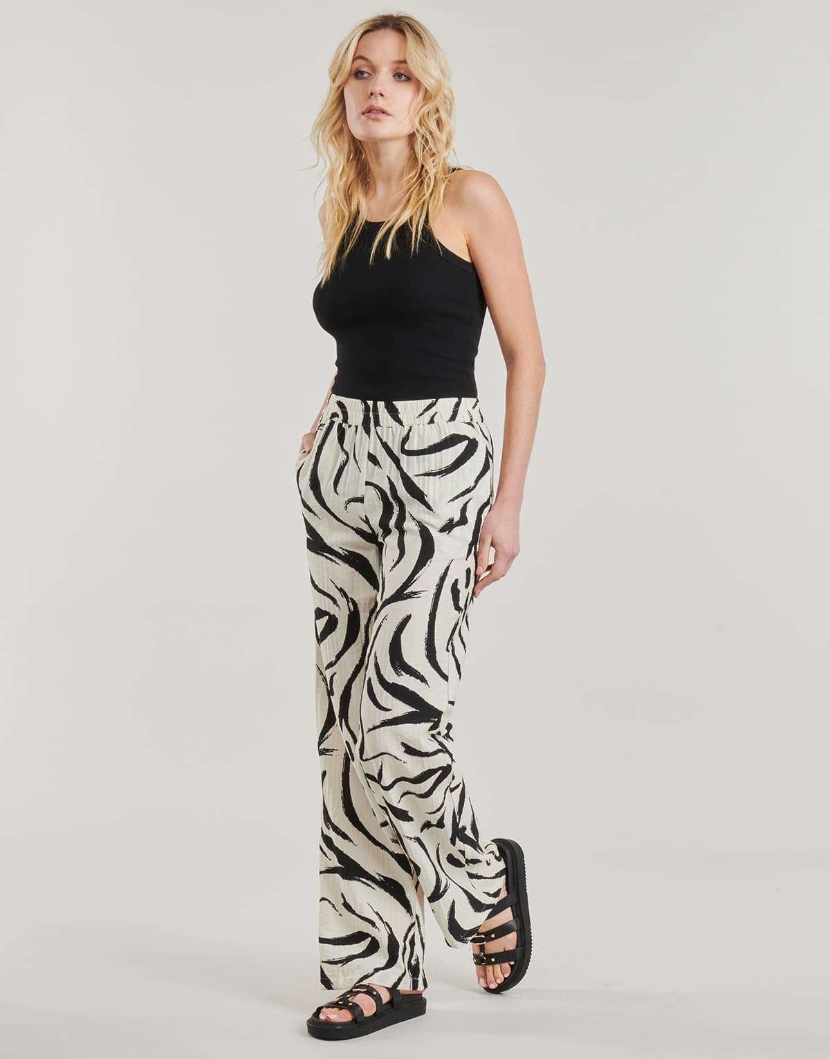 Women's Pants Vila Multicolor