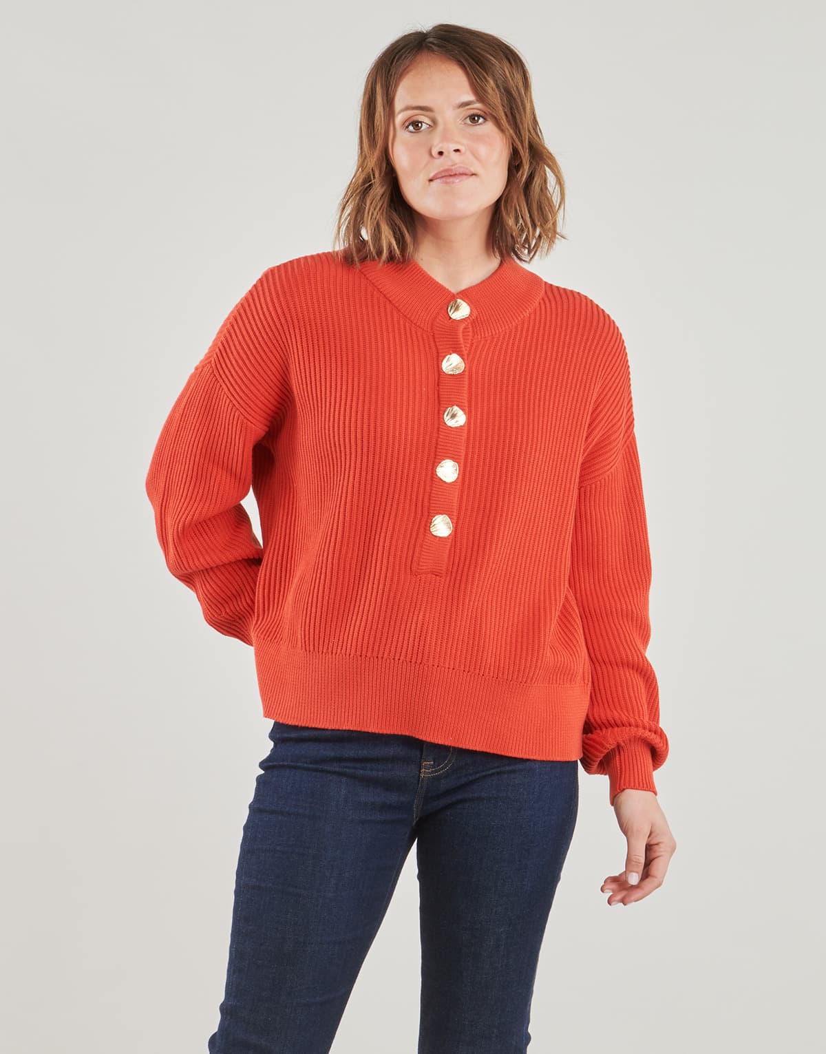 Women's Sweaters Vila Red