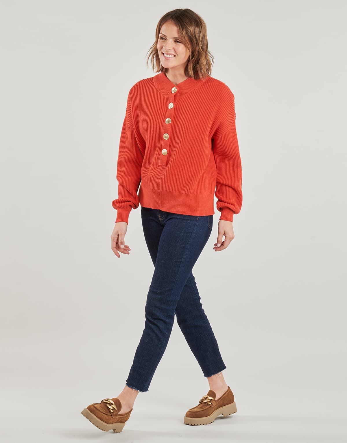 Women's Sweaters Vila Red