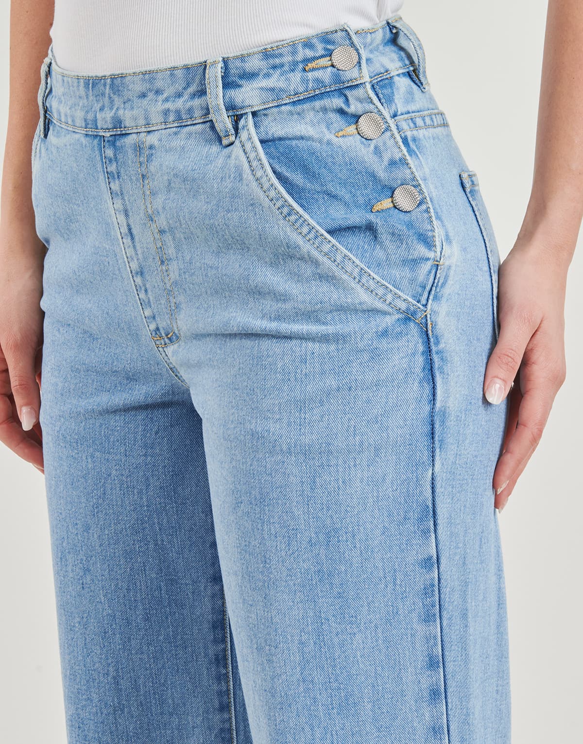 Women's Jeans Vila Blue