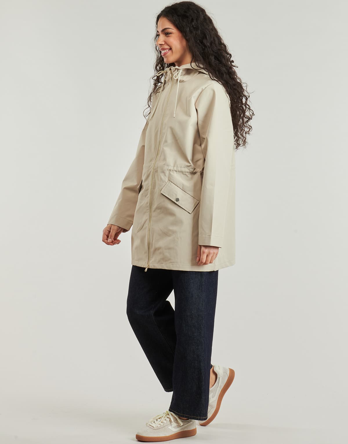 Women's Parkas Vila Beige