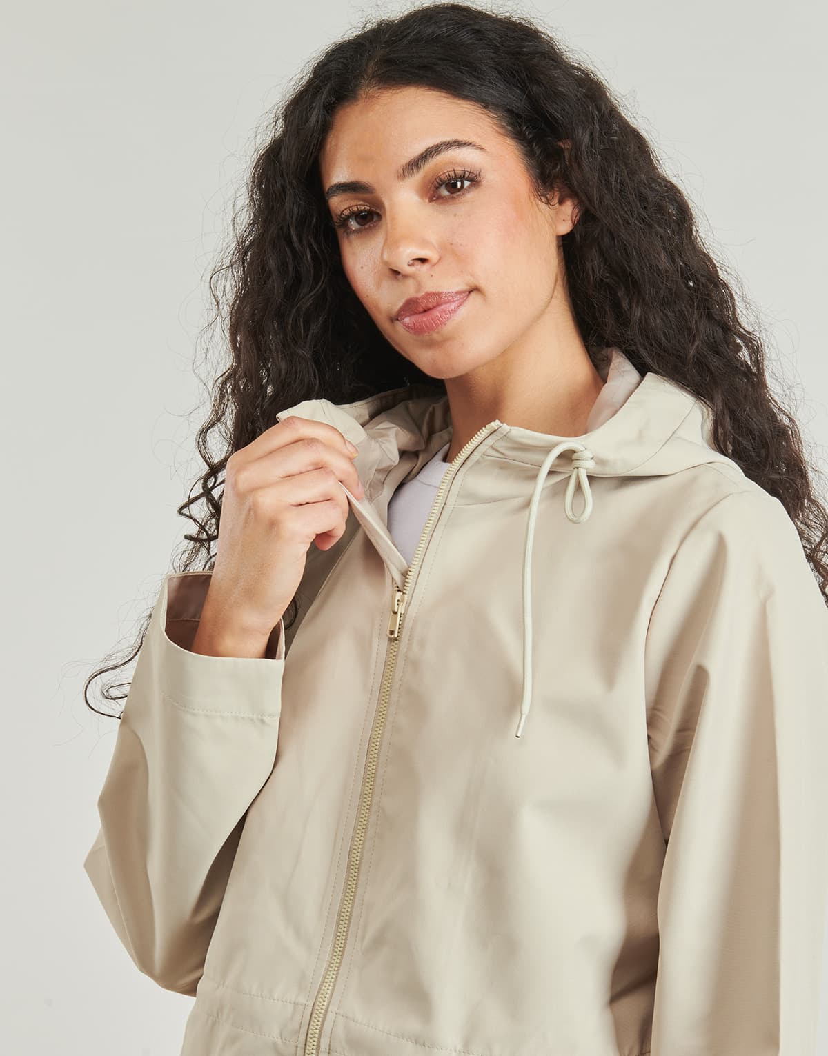 Women's Parkas Vila Beige
