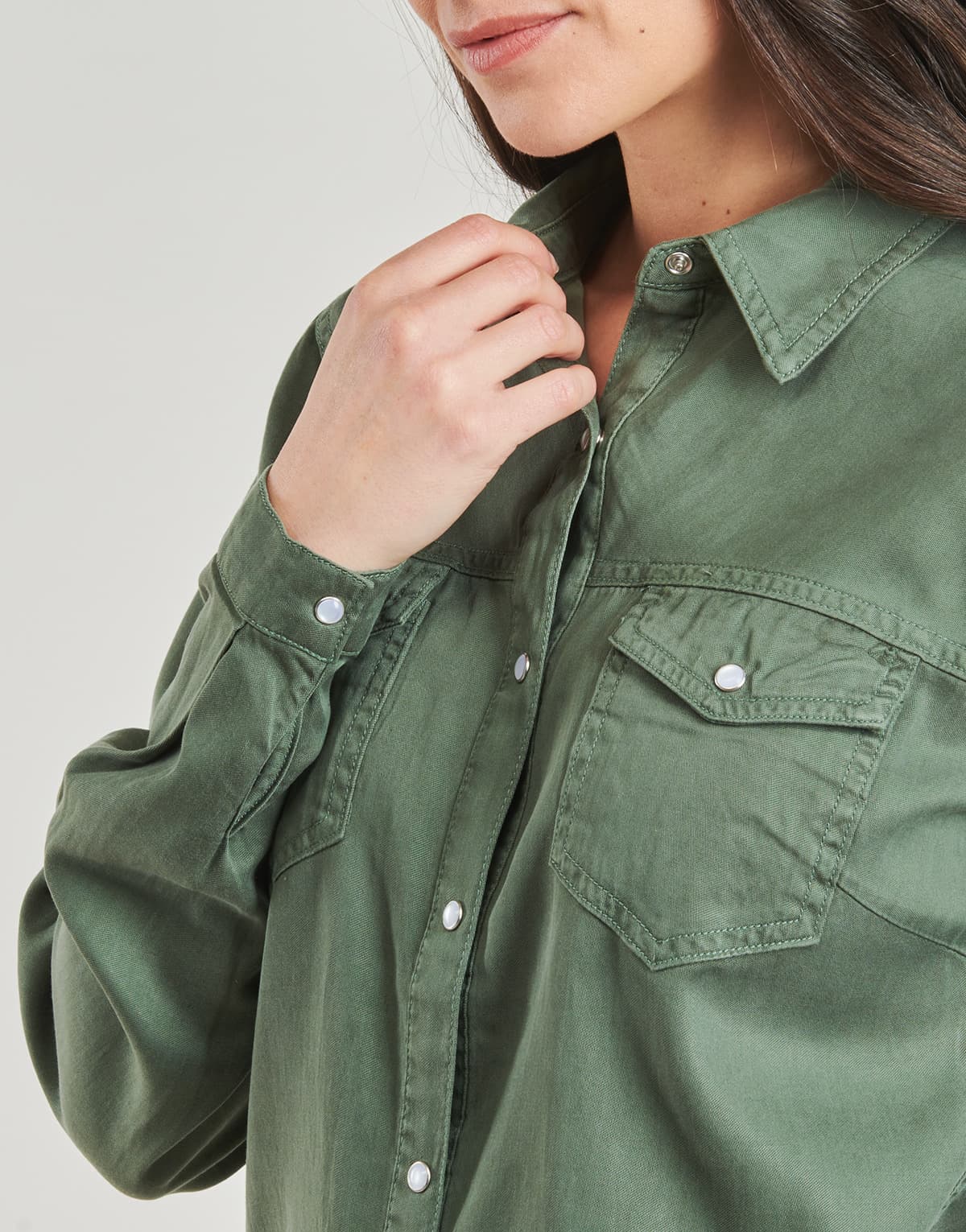 Women's Shirts Vila Green