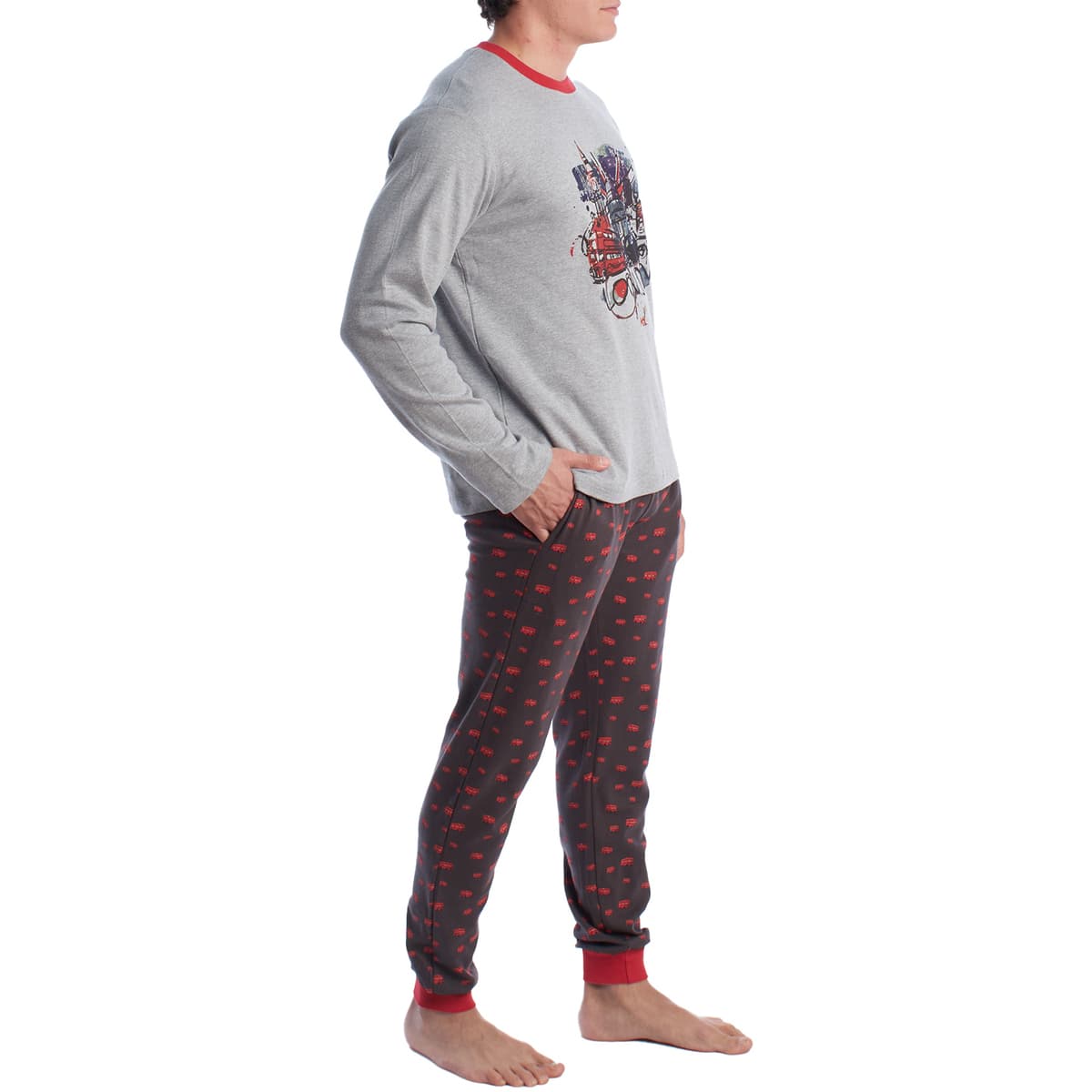 Men's Pajamas Kisses And Love Multicolor