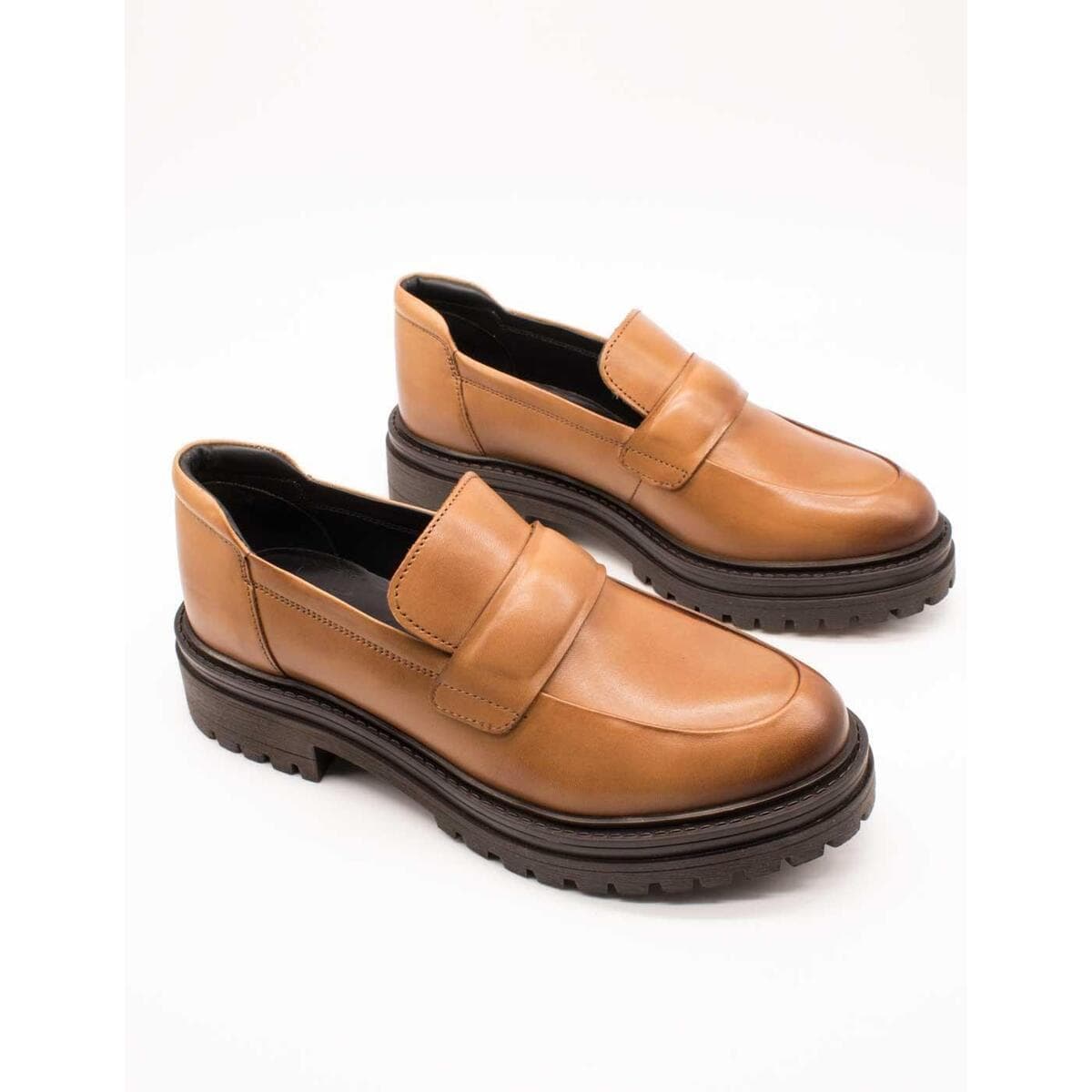 Women's Dress Shoes Geox Brown