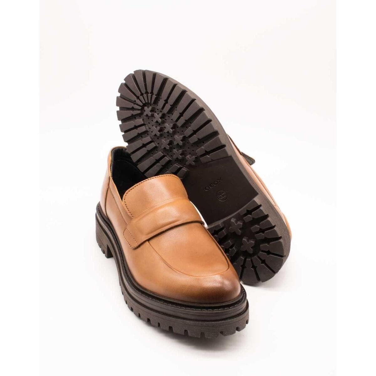 Women's Dress Shoes Geox Brown