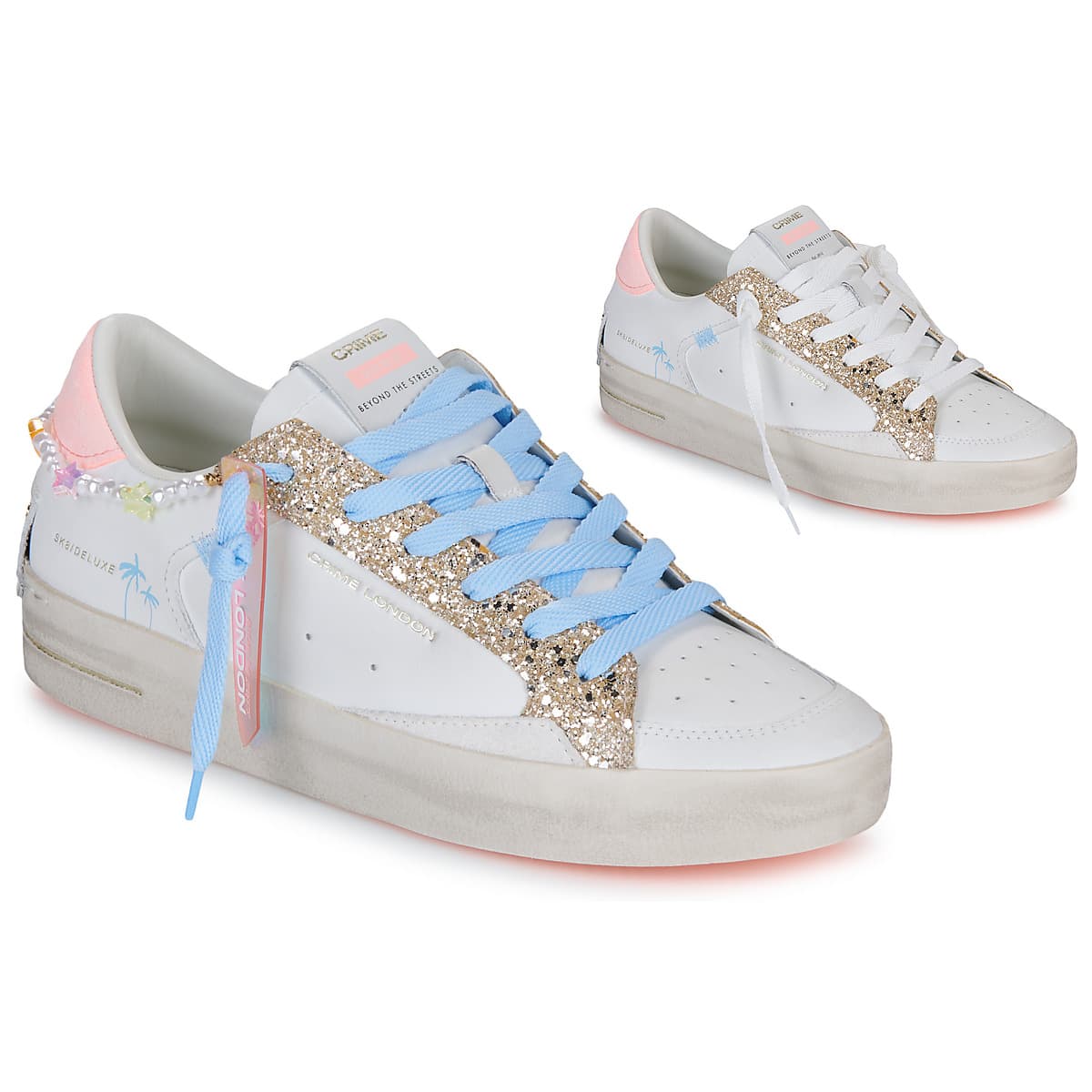 Women's Sneakers Crime London White