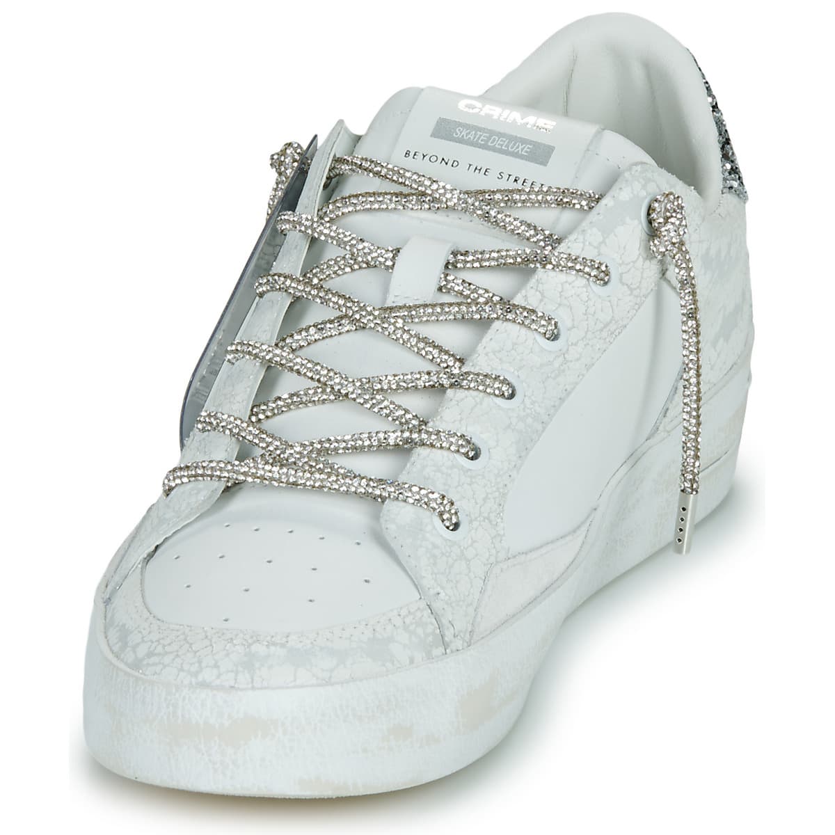 Women's Sneakers Crime London White