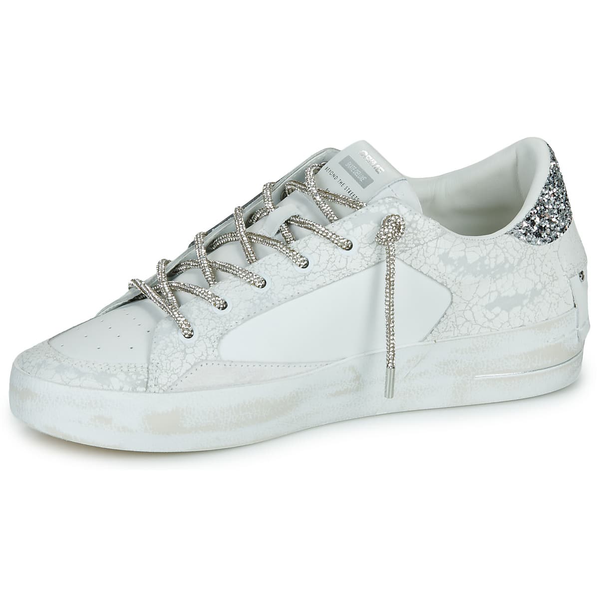 Women's Sneakers Crime London White
