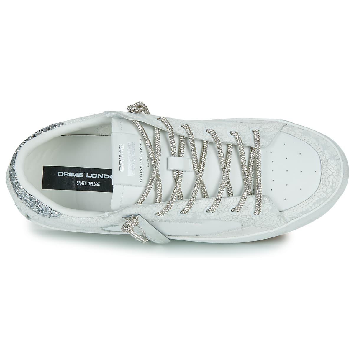 Women's Sneakers Crime London White