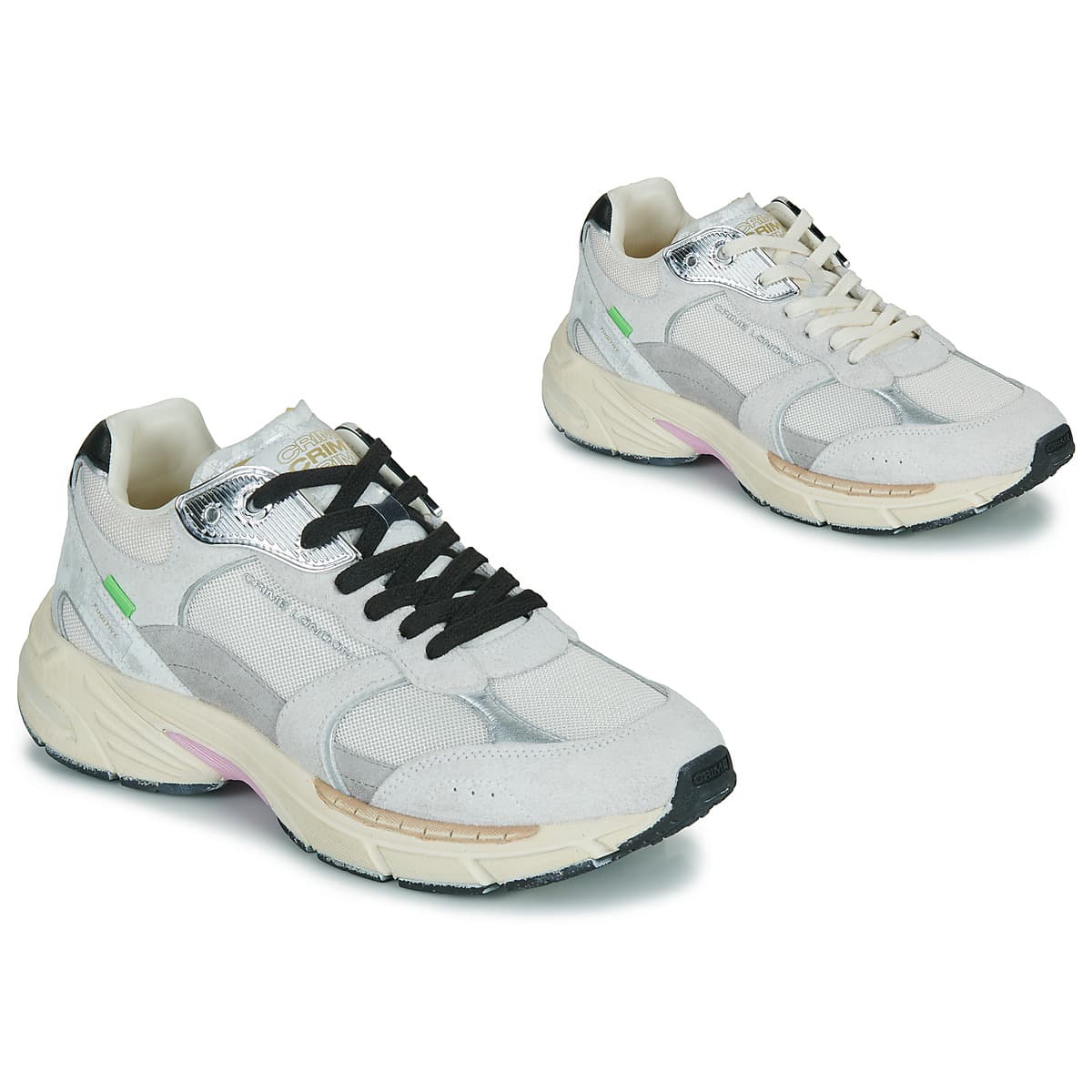 Women's Sneakers Crime London White