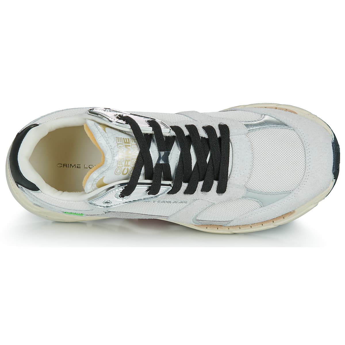 Women's Sneakers Crime London White