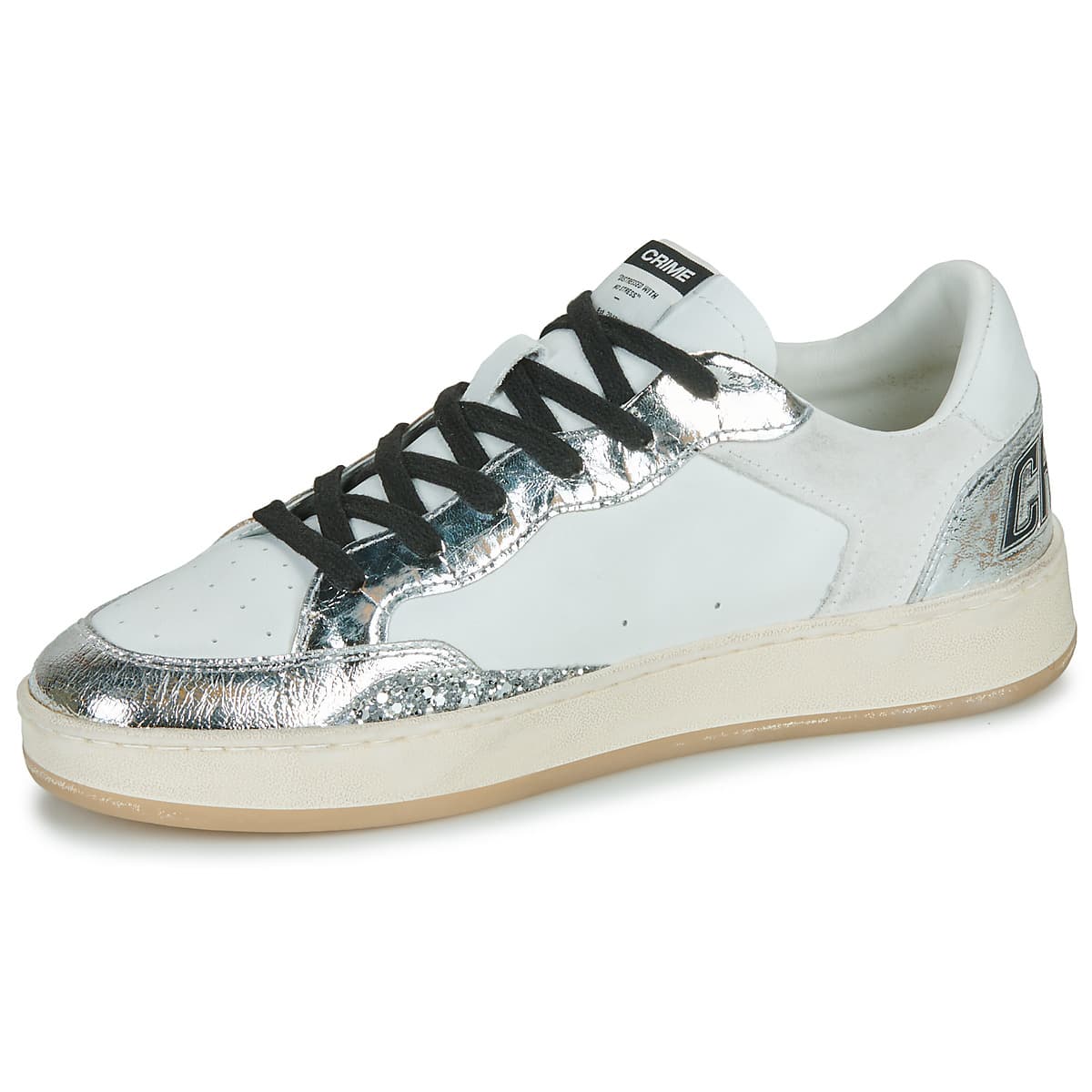 Women's Sneakers Crime London White