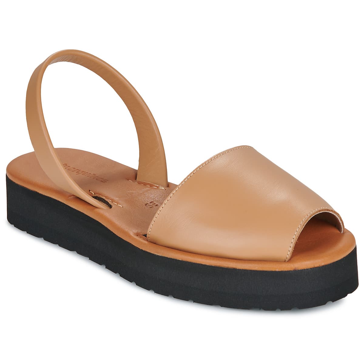 Women's Platforms Minorquines Brown