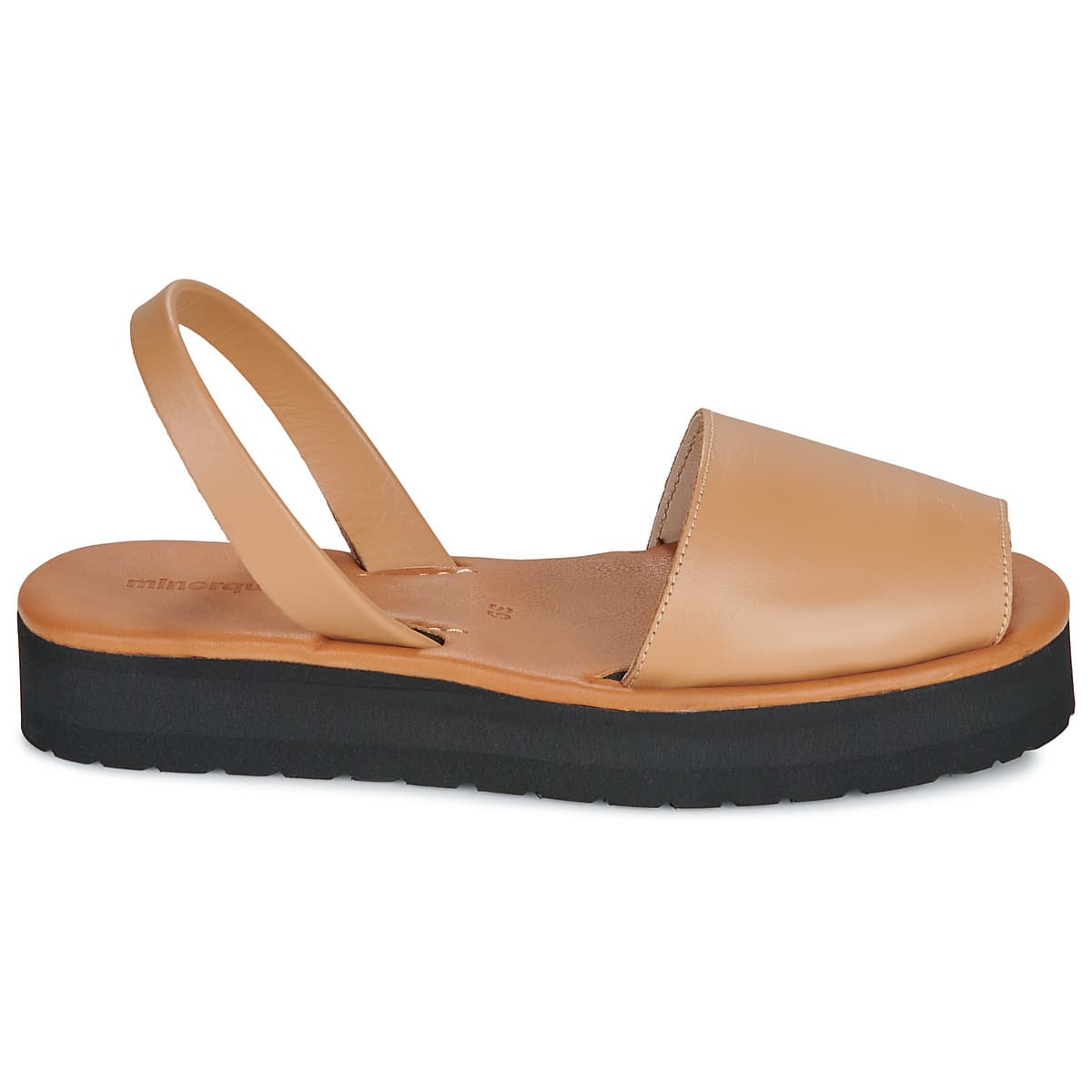 Women's Platforms Minorquines Brown