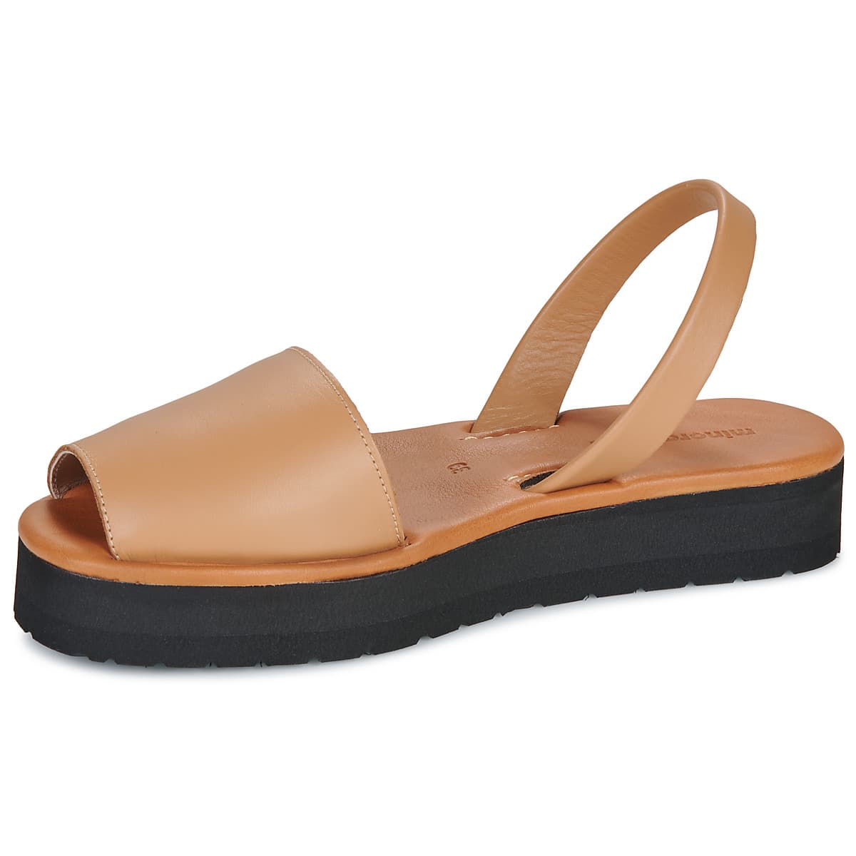 Women's Platforms Minorquines Brown