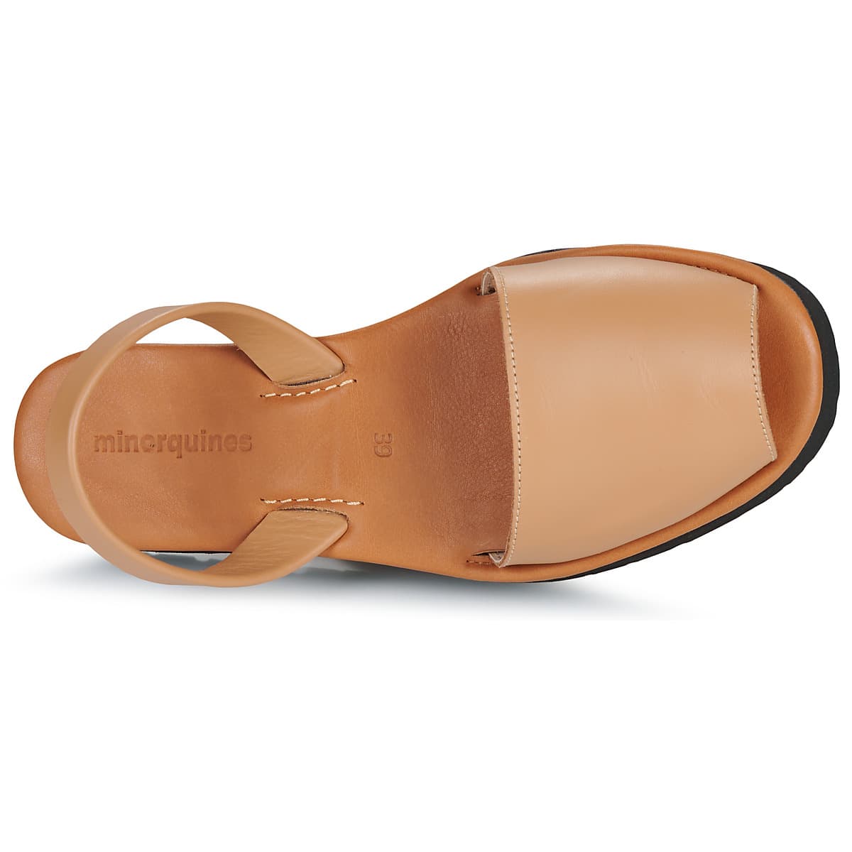 Women's Platforms Minorquines Brown