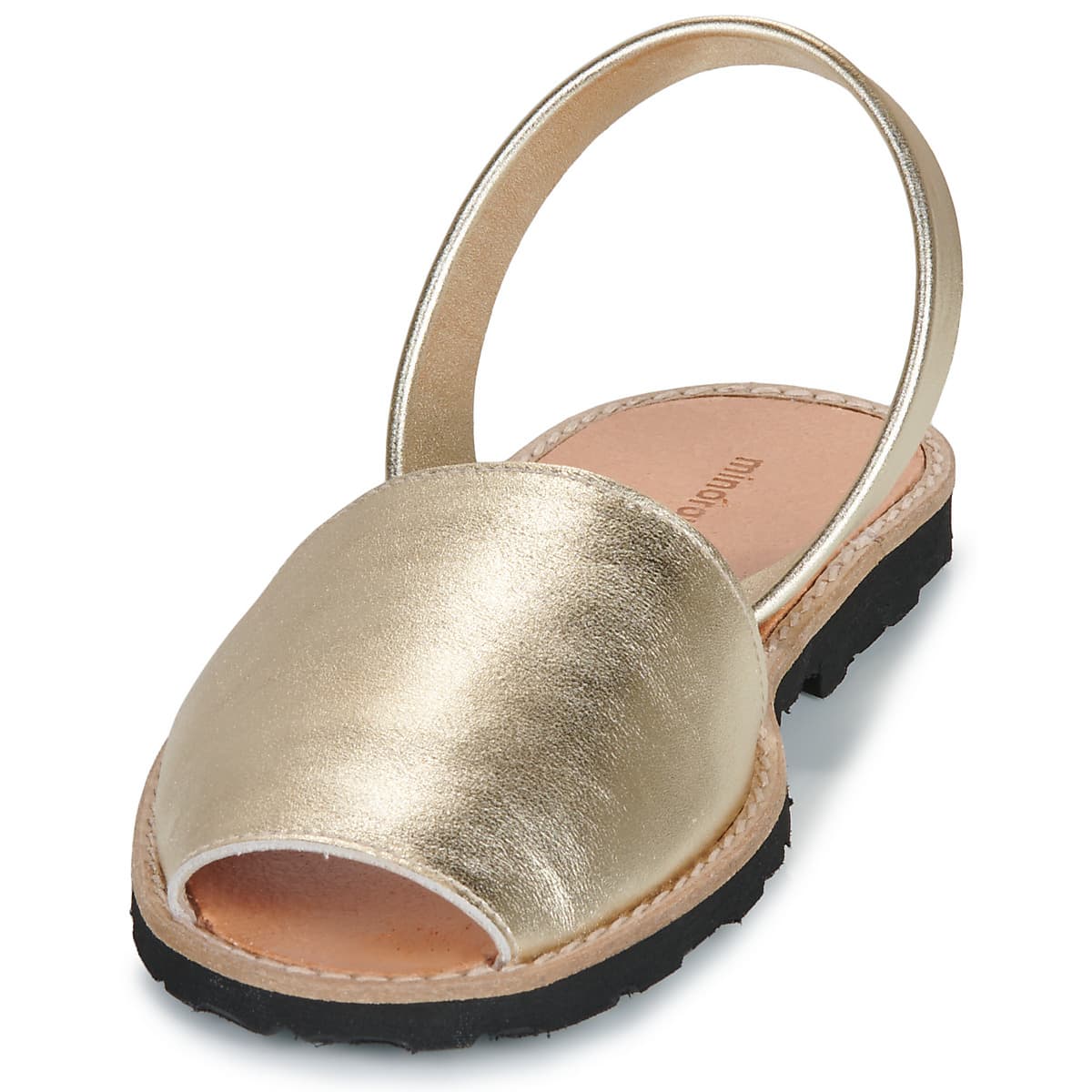 Women's Sandals Minorquines Gold