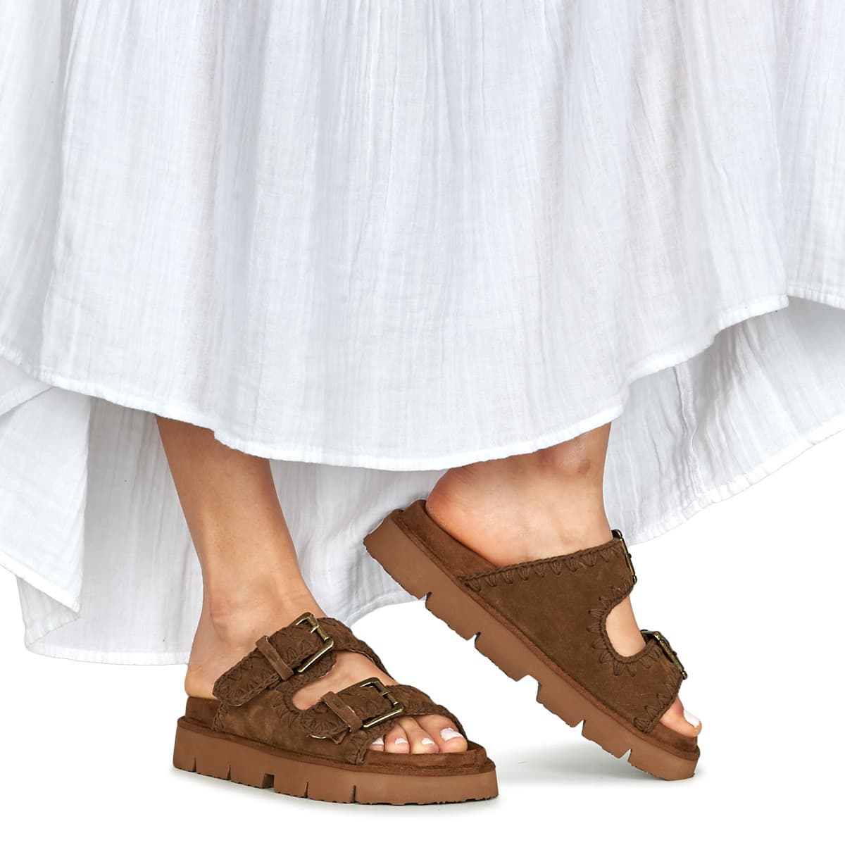 Women's Platforms Mou Brown