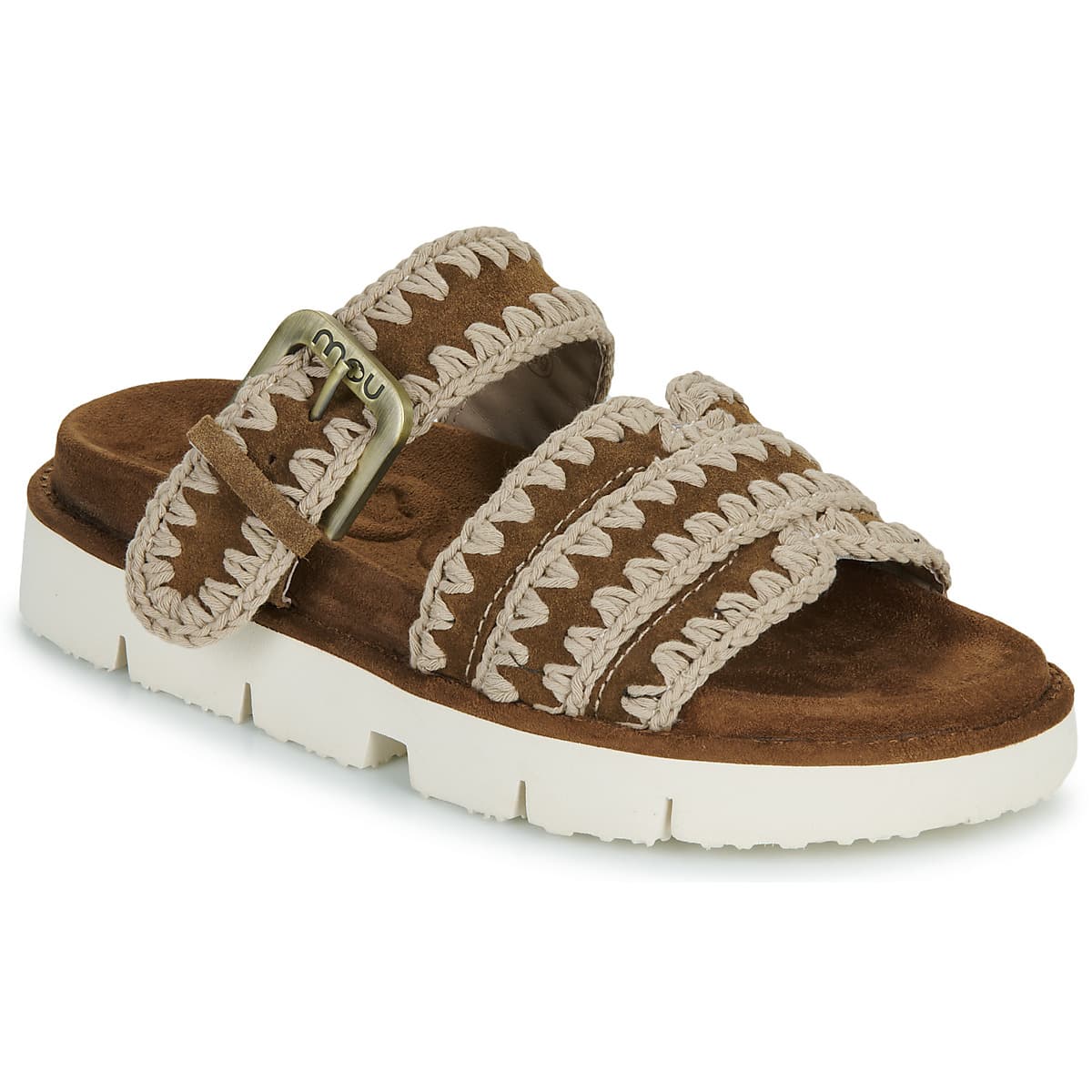 Σανδάλια χωρίς τακούνι Mou MU.SW461012A