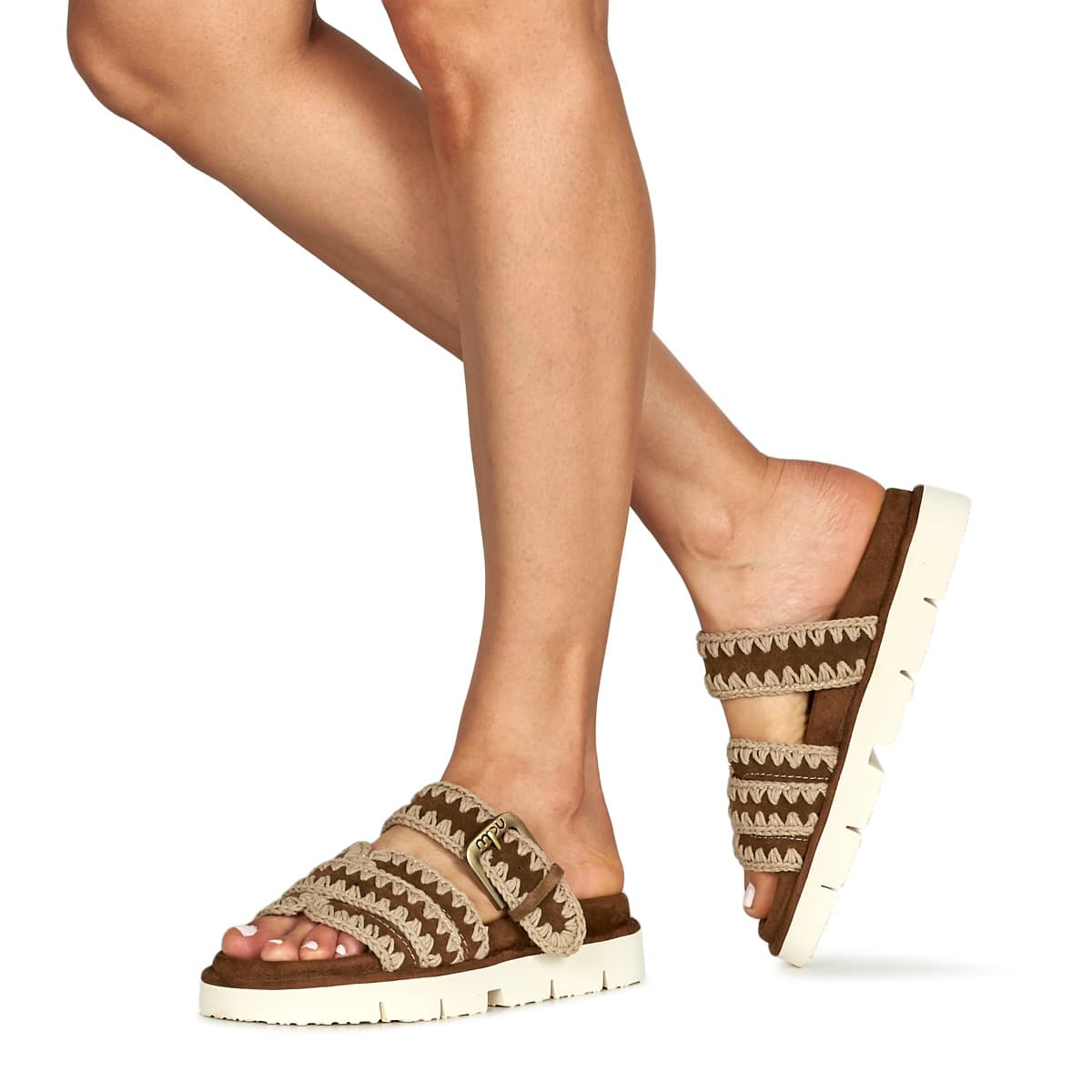 Women's Sandals Mou Brown