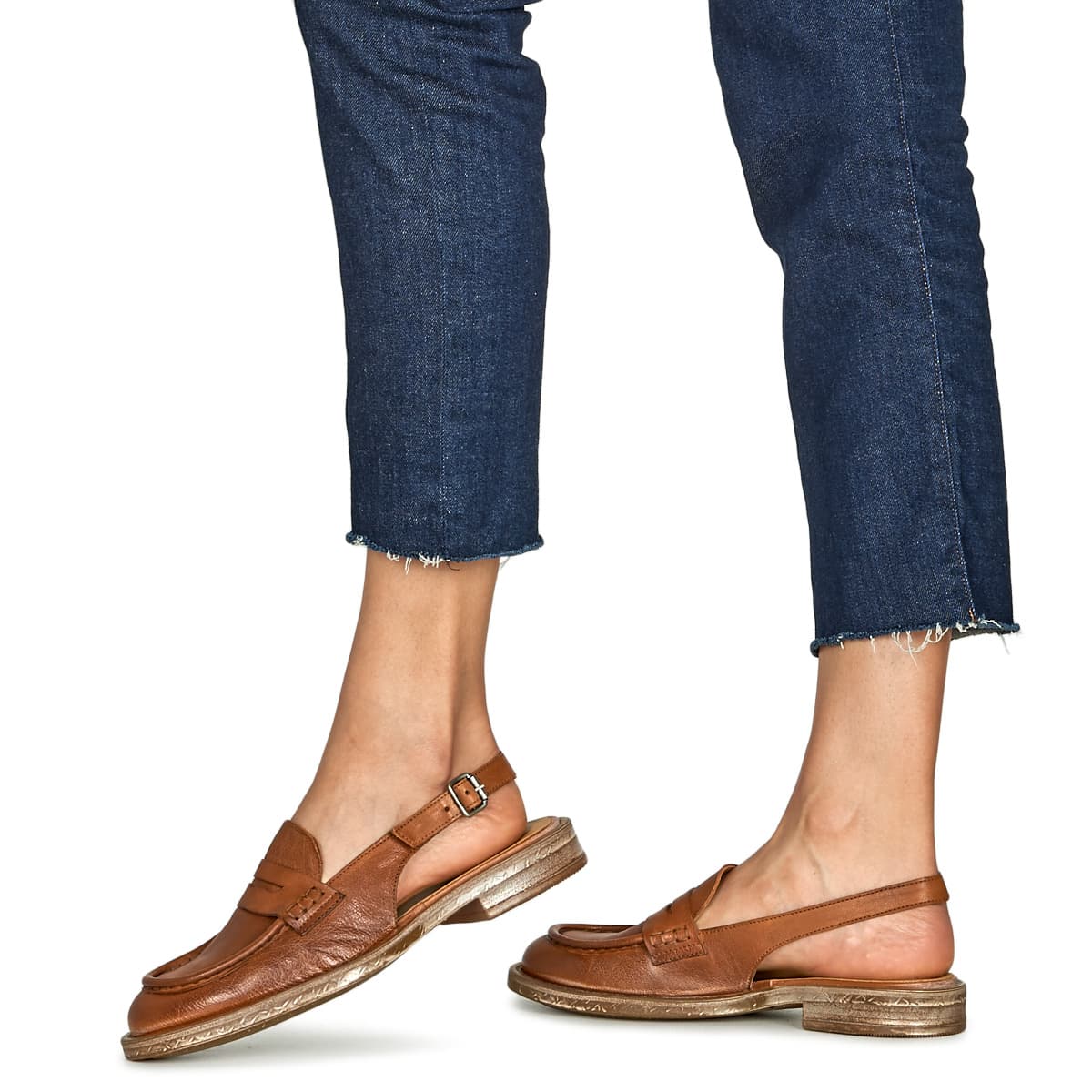 Women's Mules Moma Brown