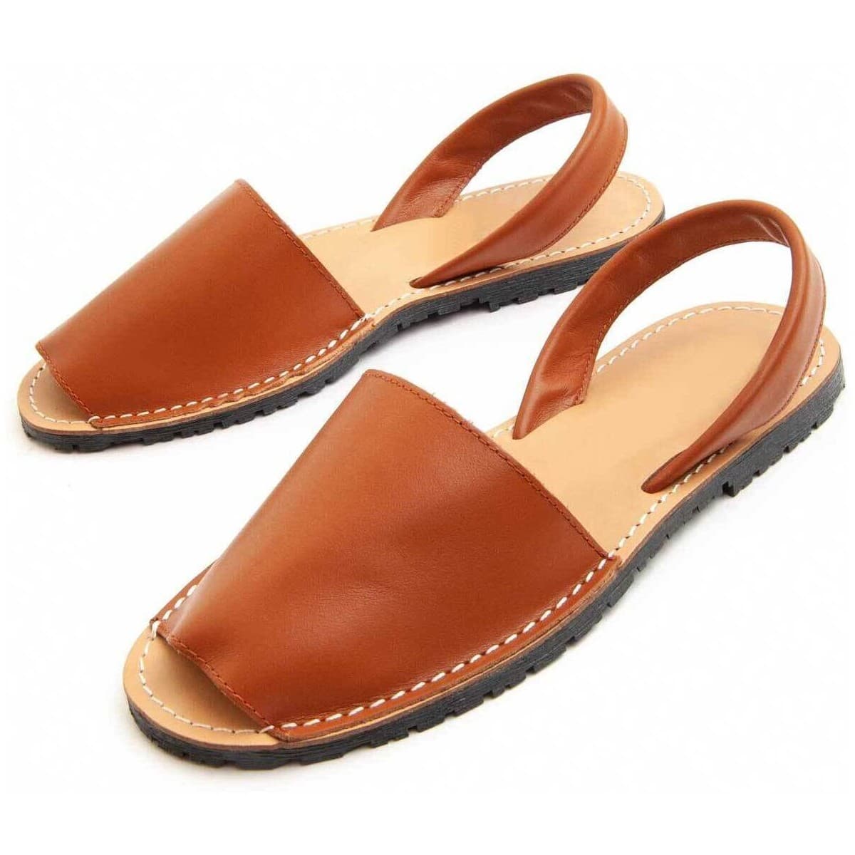 Women's Sandals Purapiel Brown