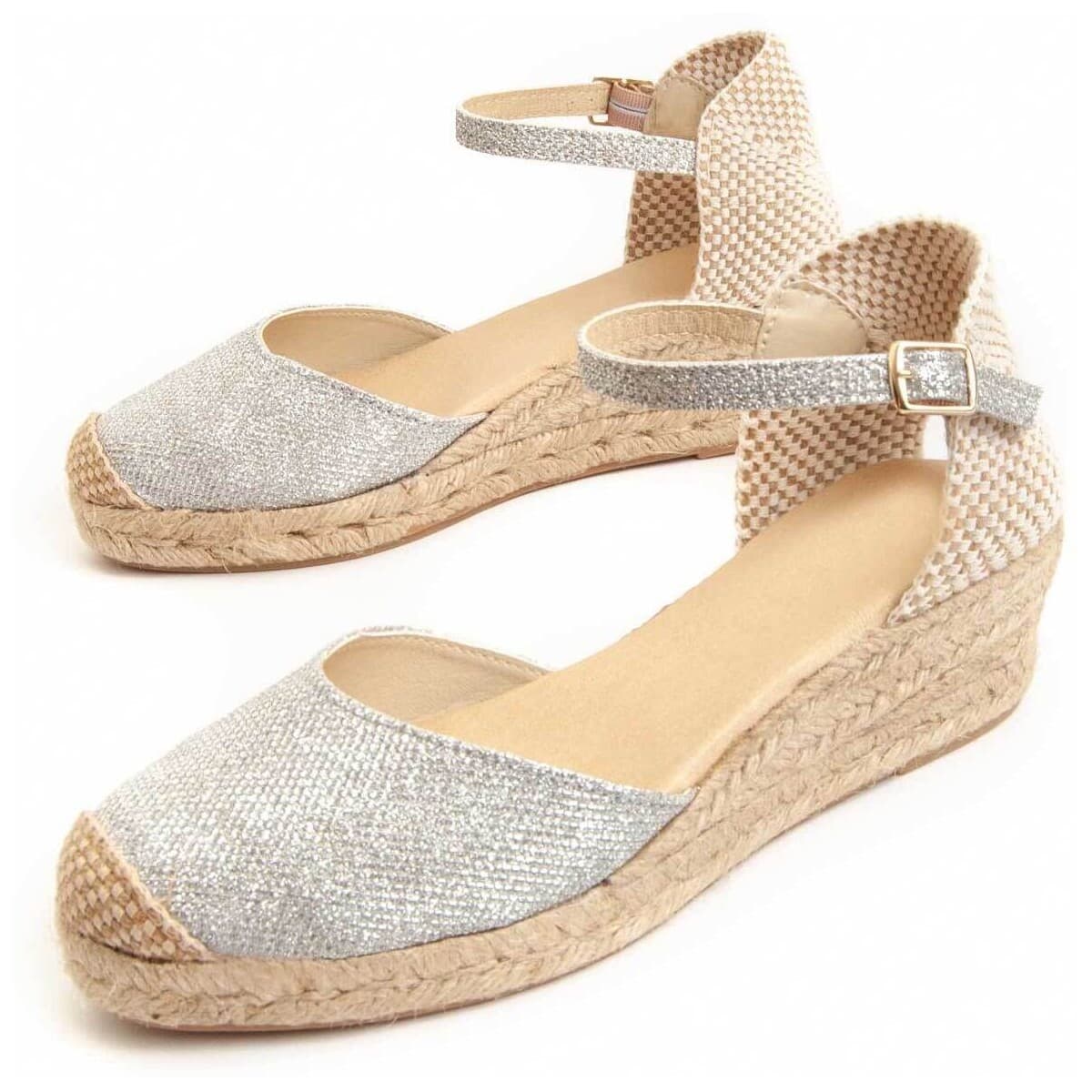Women's Espadrilles Montevita Silver