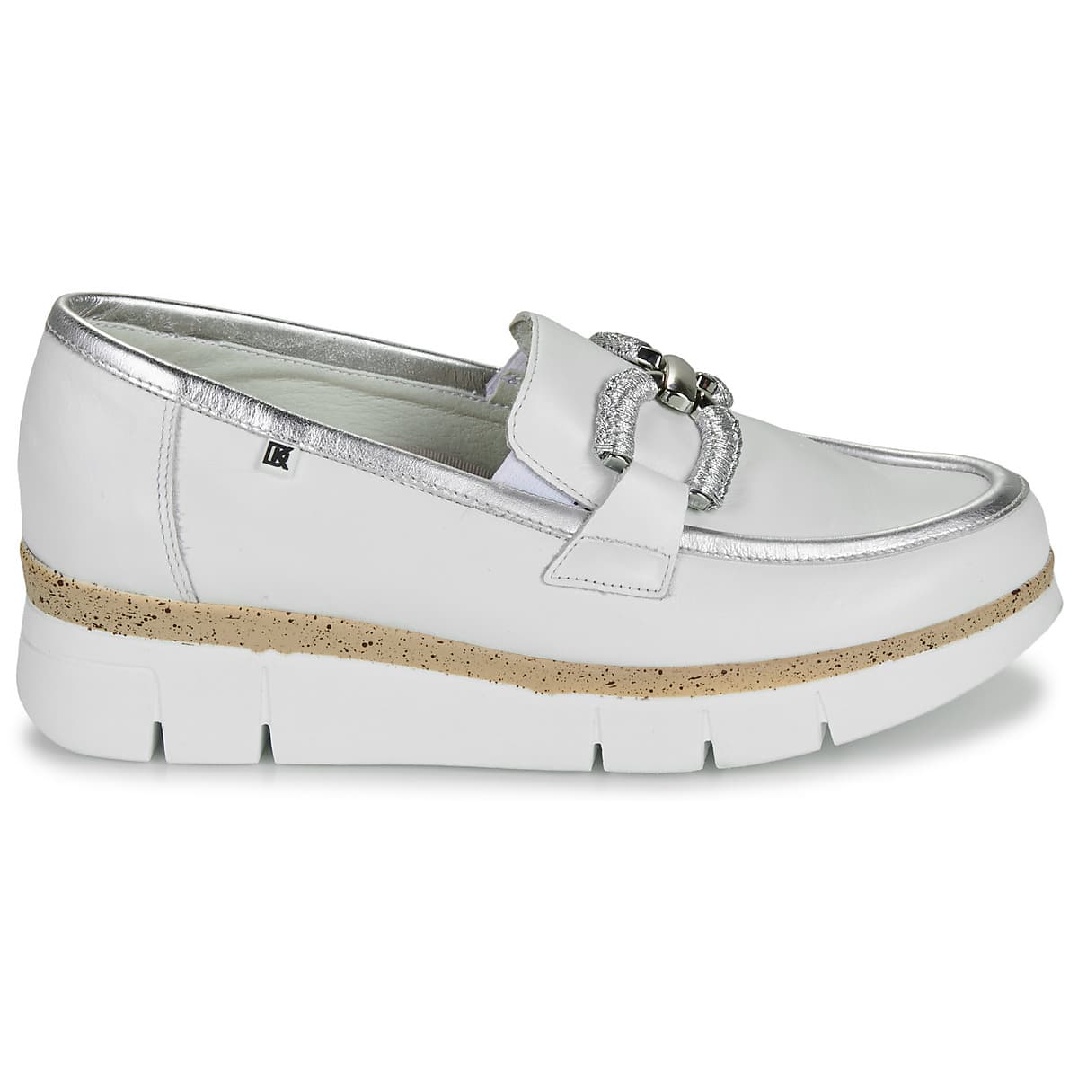 Women's Loafers Dorking White