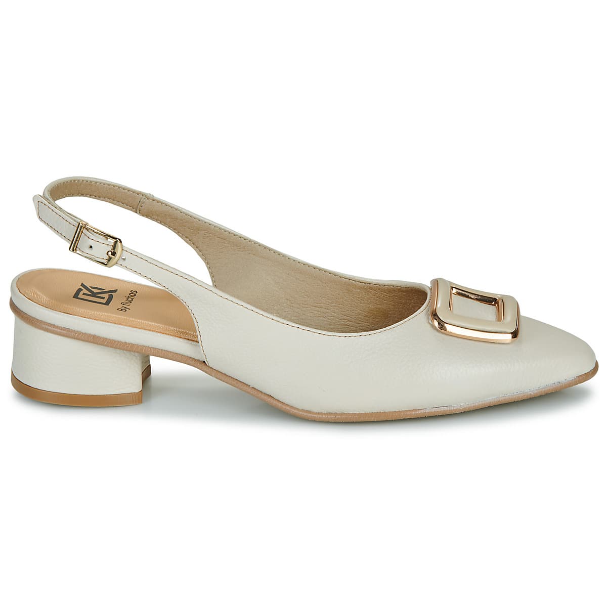 Women's Ballet Flats Dorking White