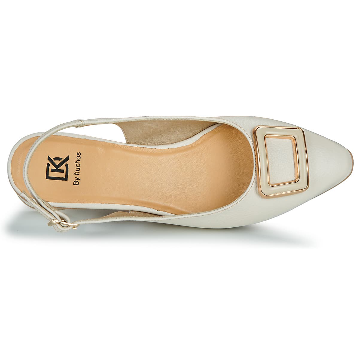Women's Ballet Flats Dorking White