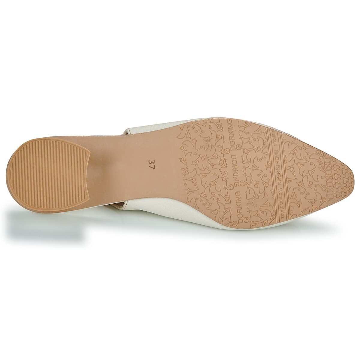 Women's Ballet Flats Dorking White