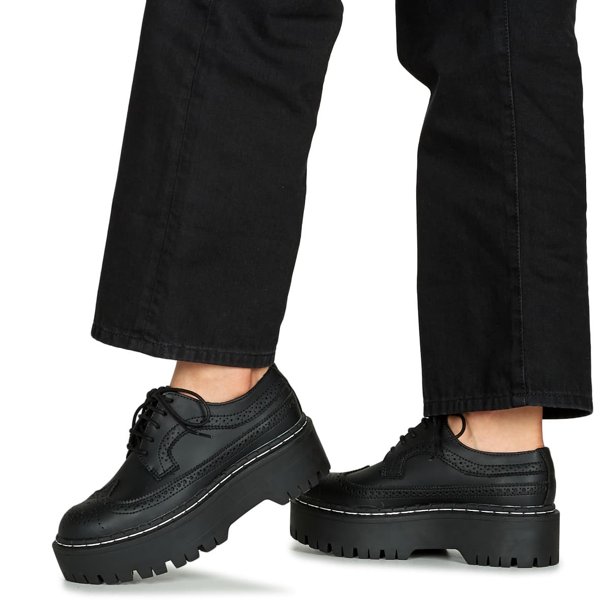 Women's Derby Shoes TUK Black