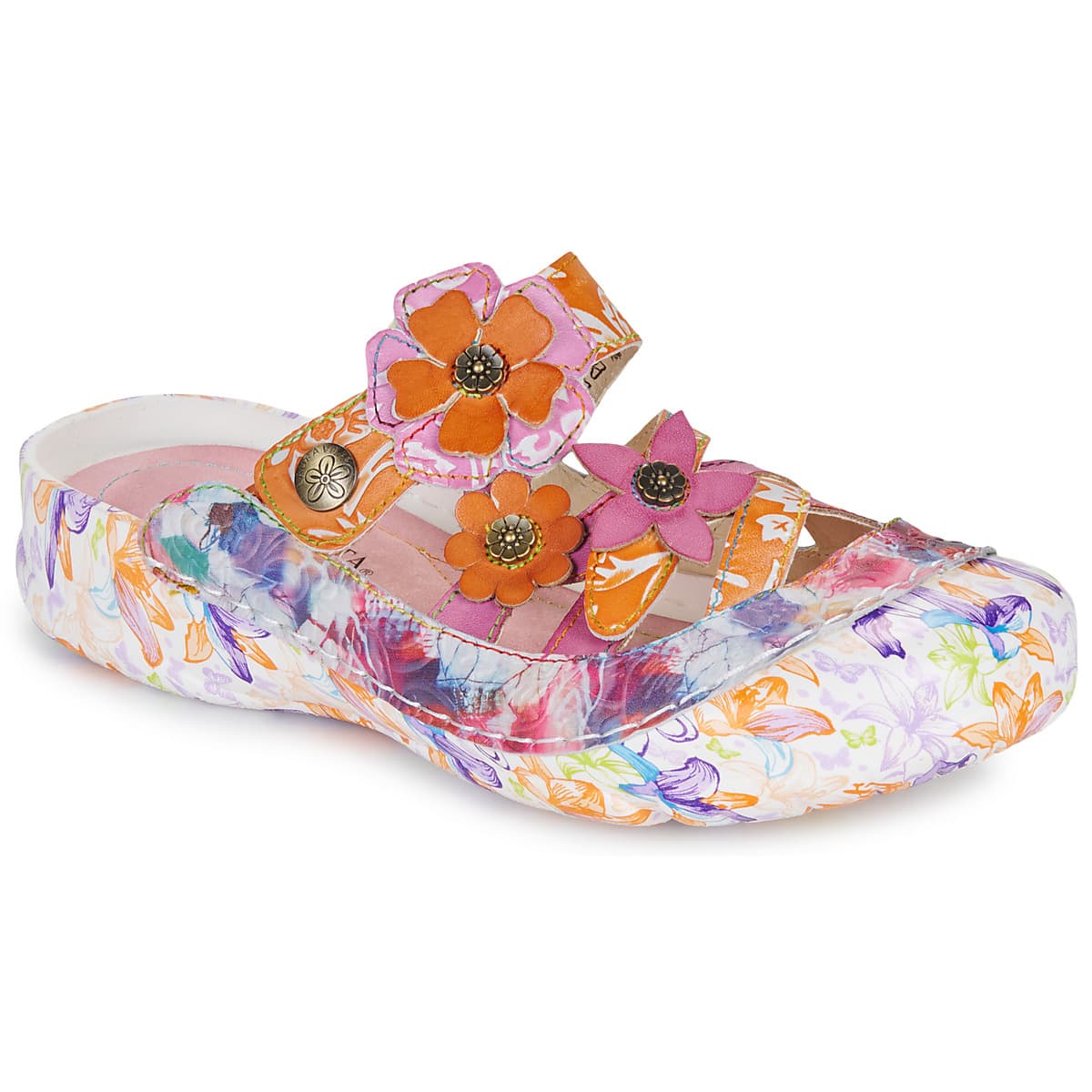 Women's Clogs Laura Vita Multicolor