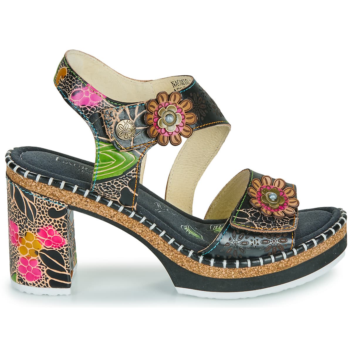 Women's Sandals Laura Vita Black