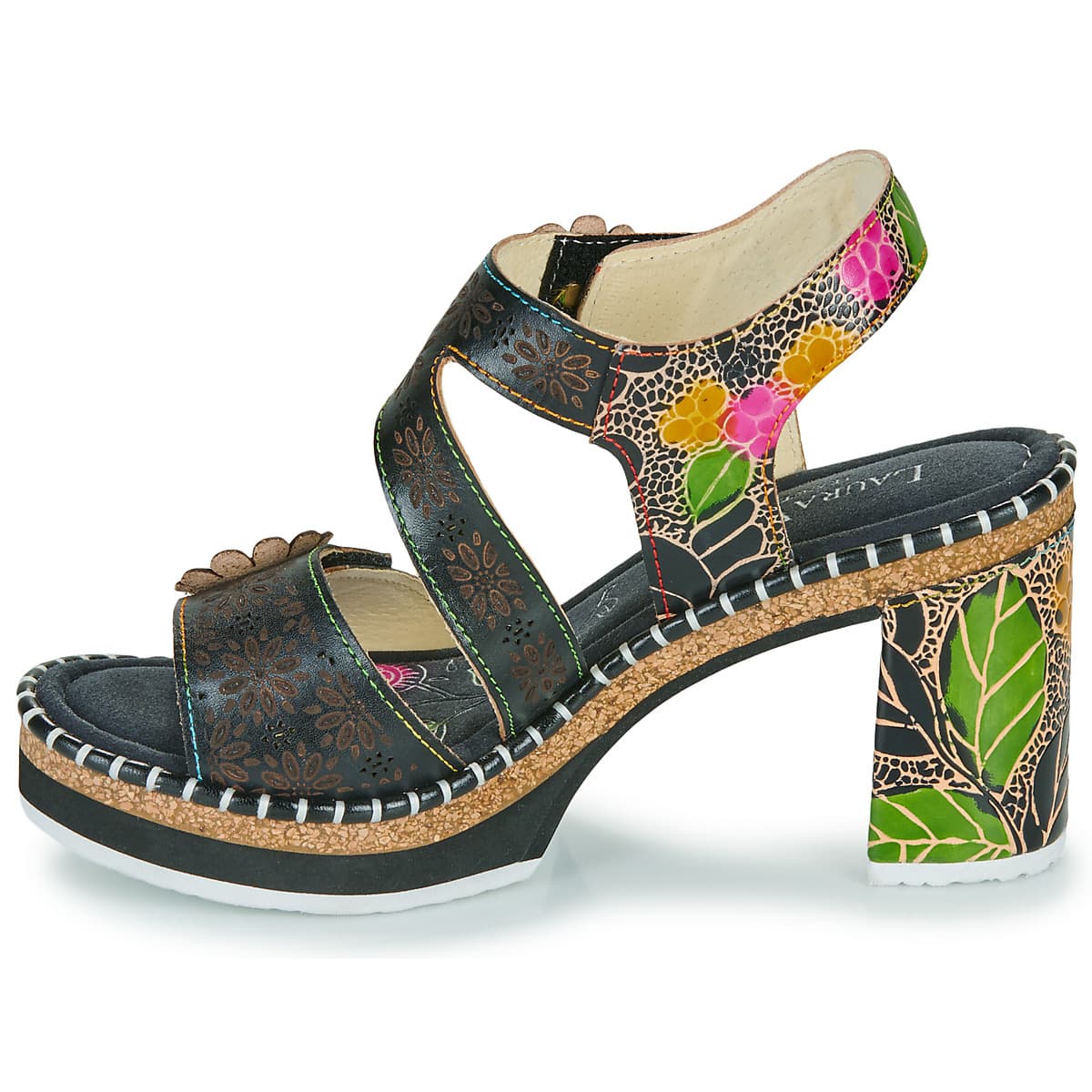 Women's Sandals Laura Vita Black