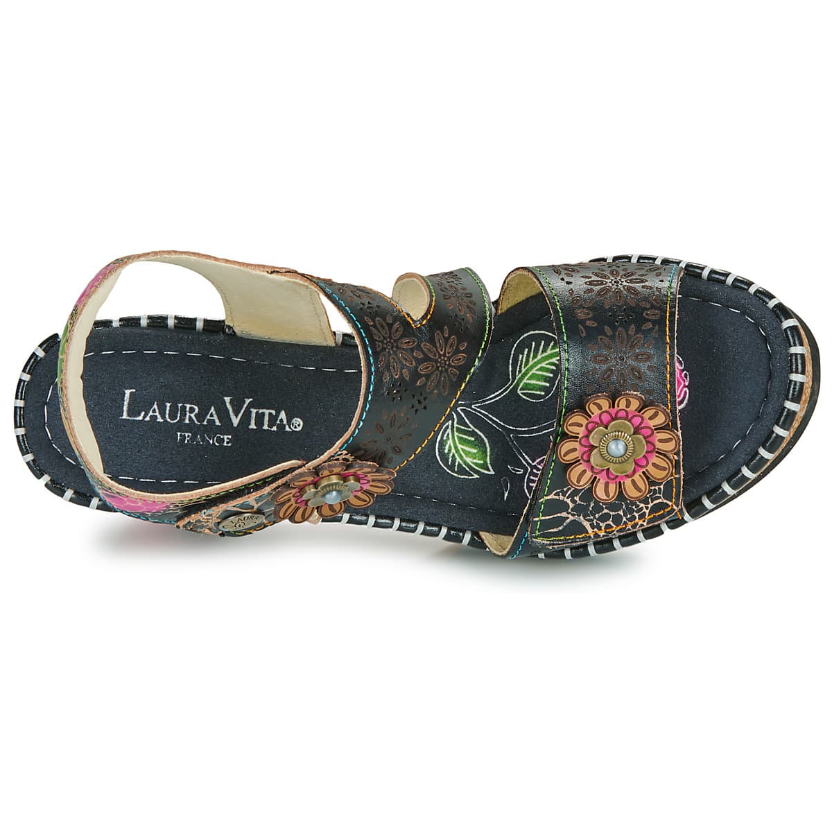 Women's Sandals Laura Vita Black