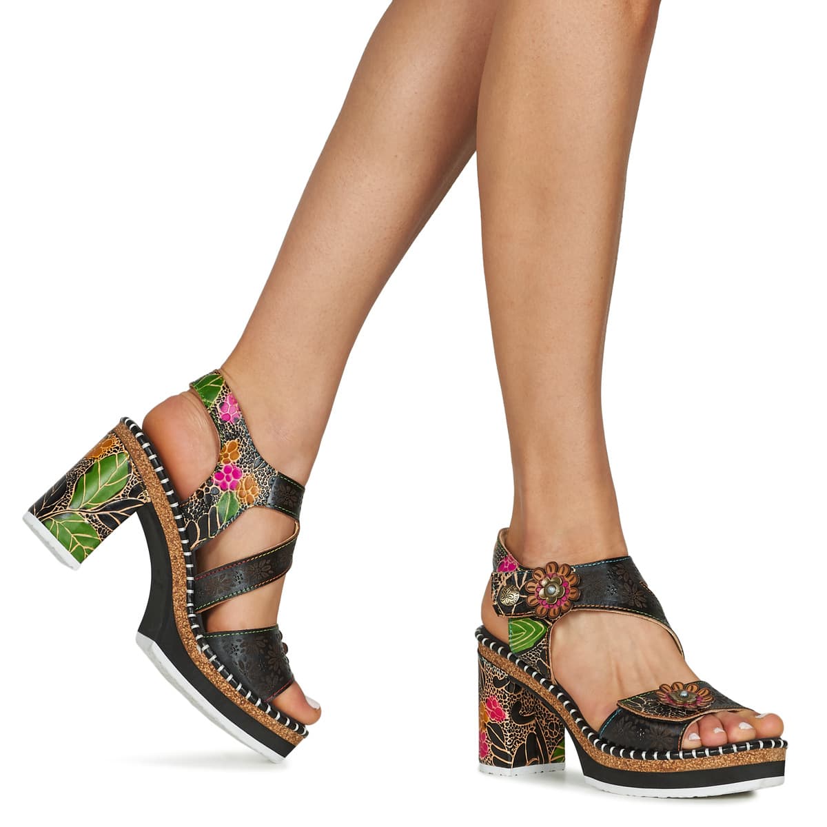 Women's Sandals Laura Vita Black