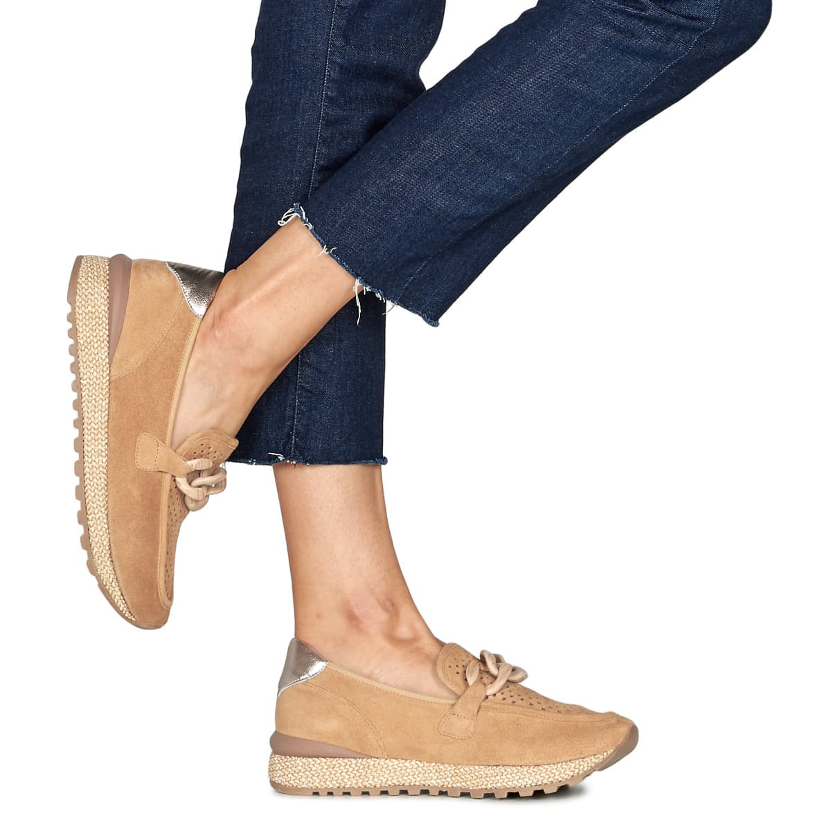 Women's Loafers Adige Beige