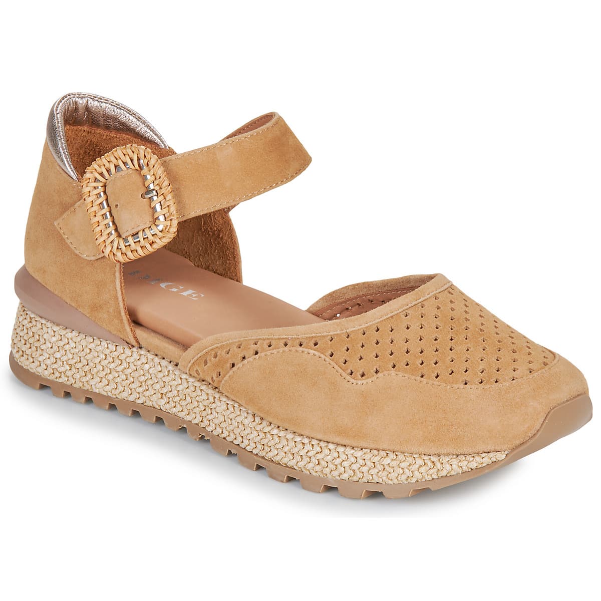 Women's Ballet Flats Adige Brown