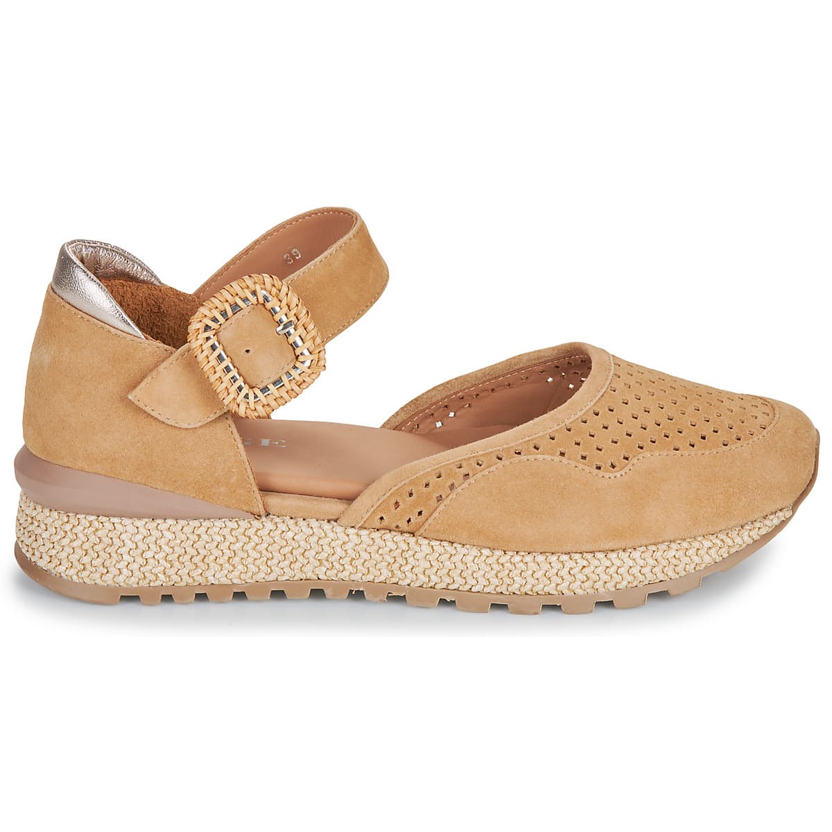 Women's Ballet Flats Adige Brown