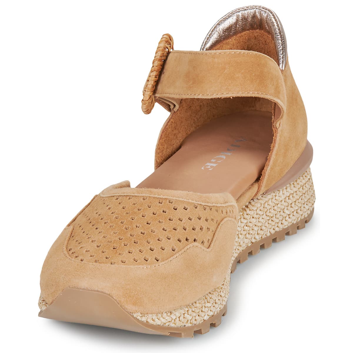 Women's Ballet Flats Adige Brown