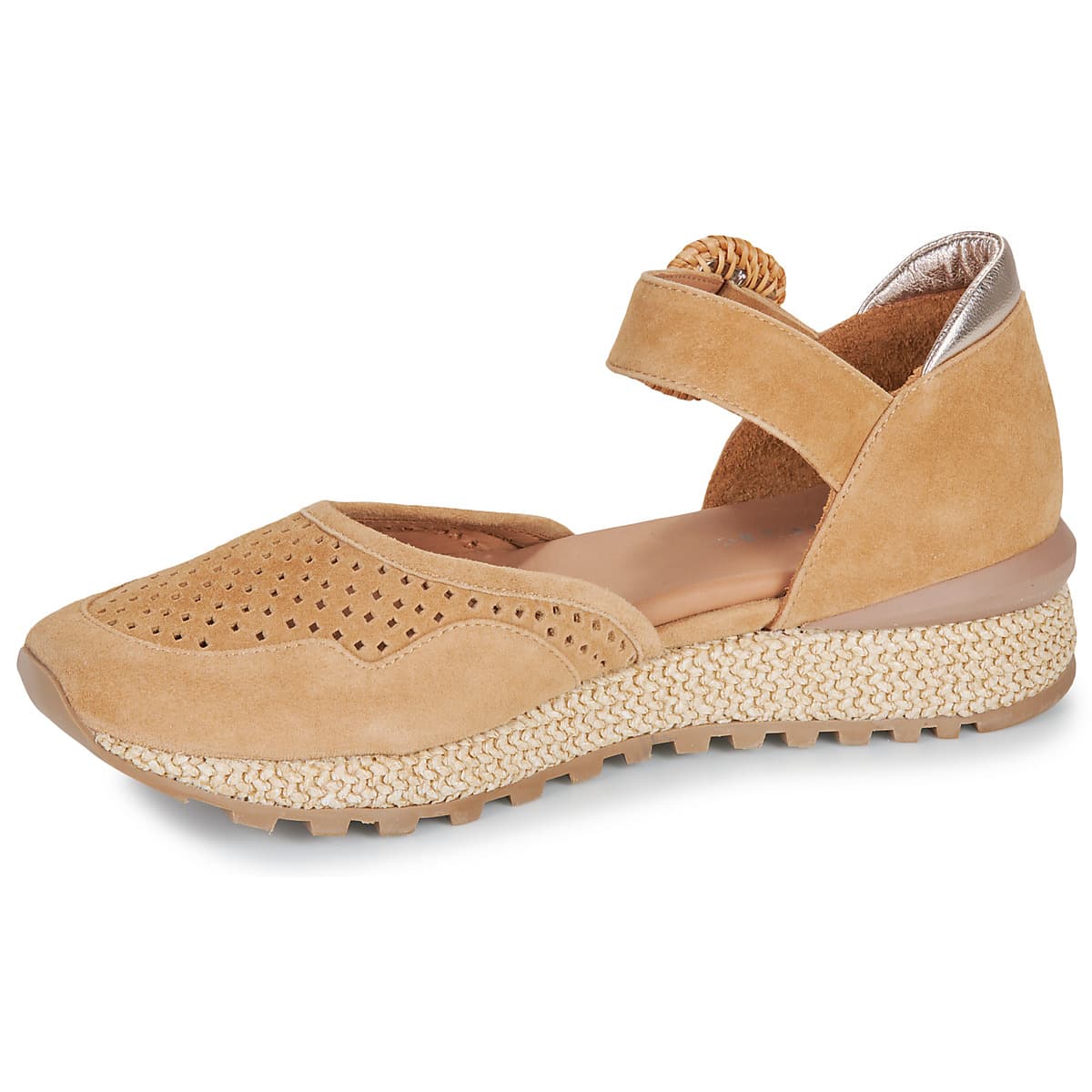 Women's Ballet Flats Adige Brown