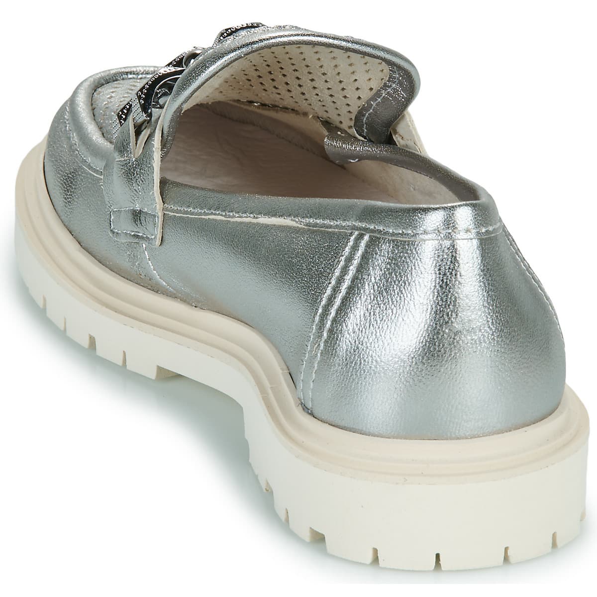 Women's Loafers Regard Silver
