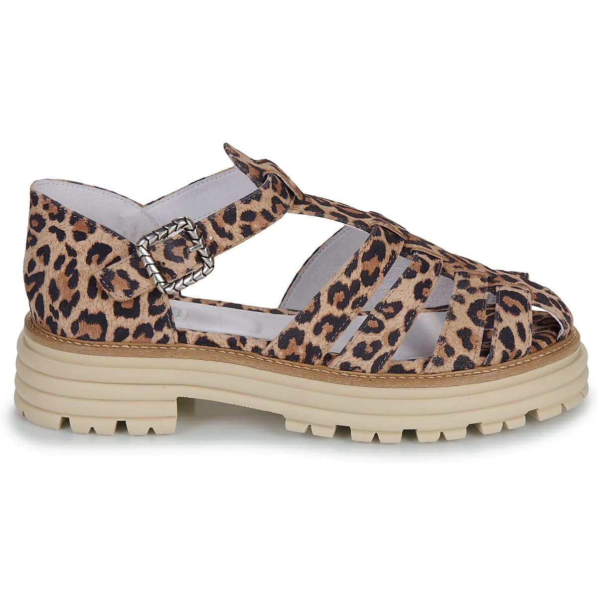 Women's Platforms Regard Brown