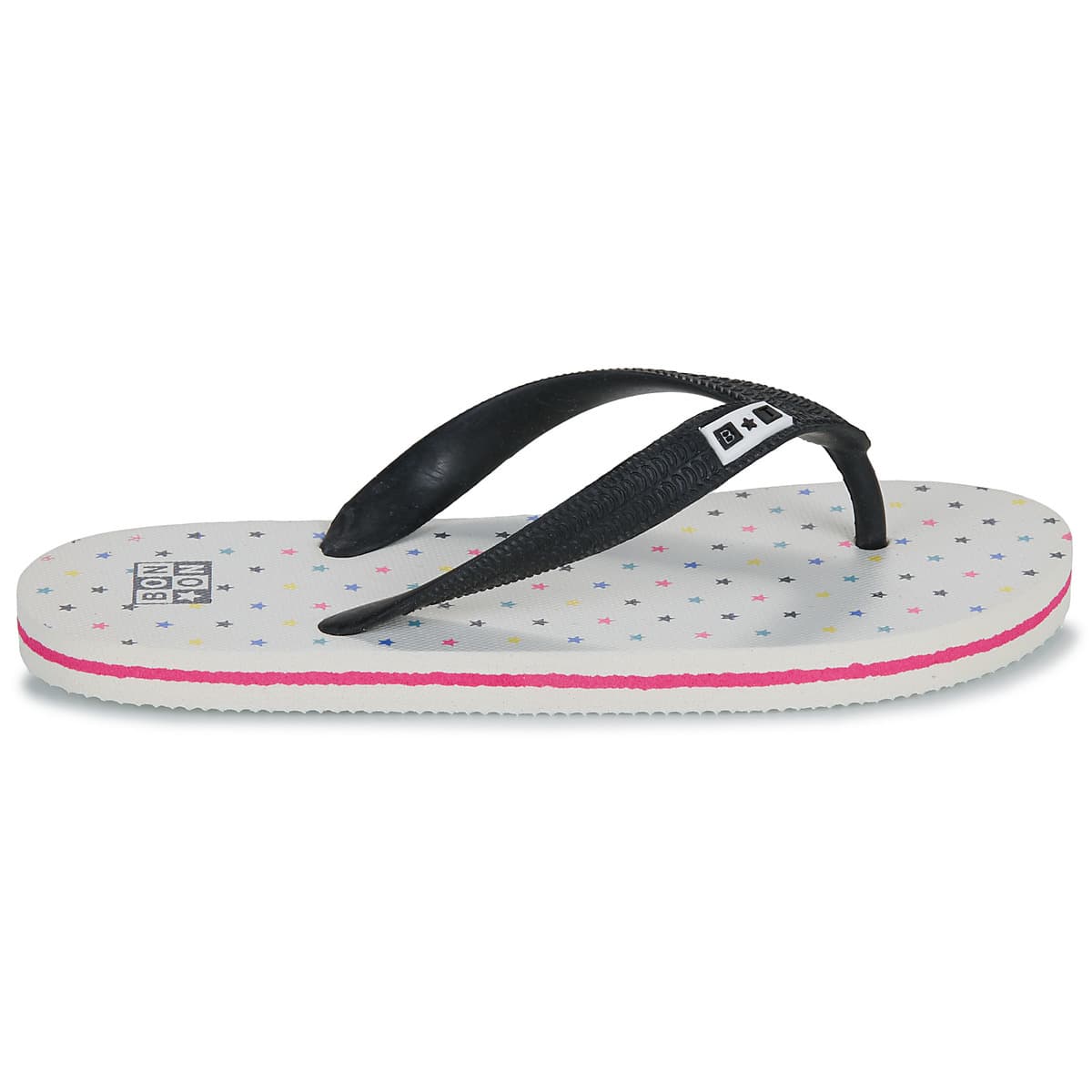 Girls' Flip Flops Bonton White