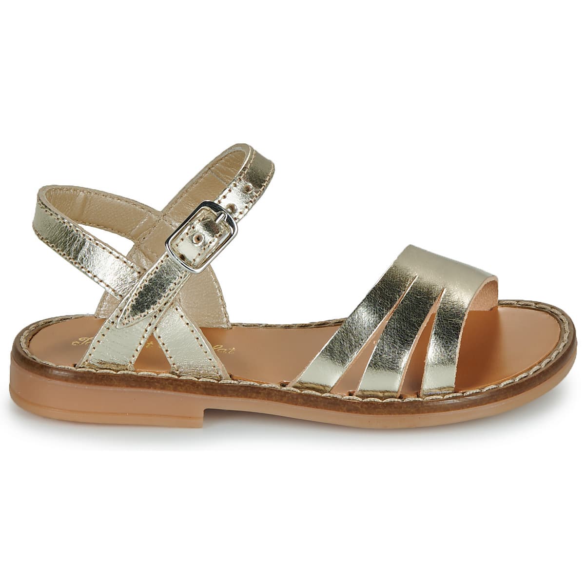 Girls' Sandals Tartine Et Chocolat Gold