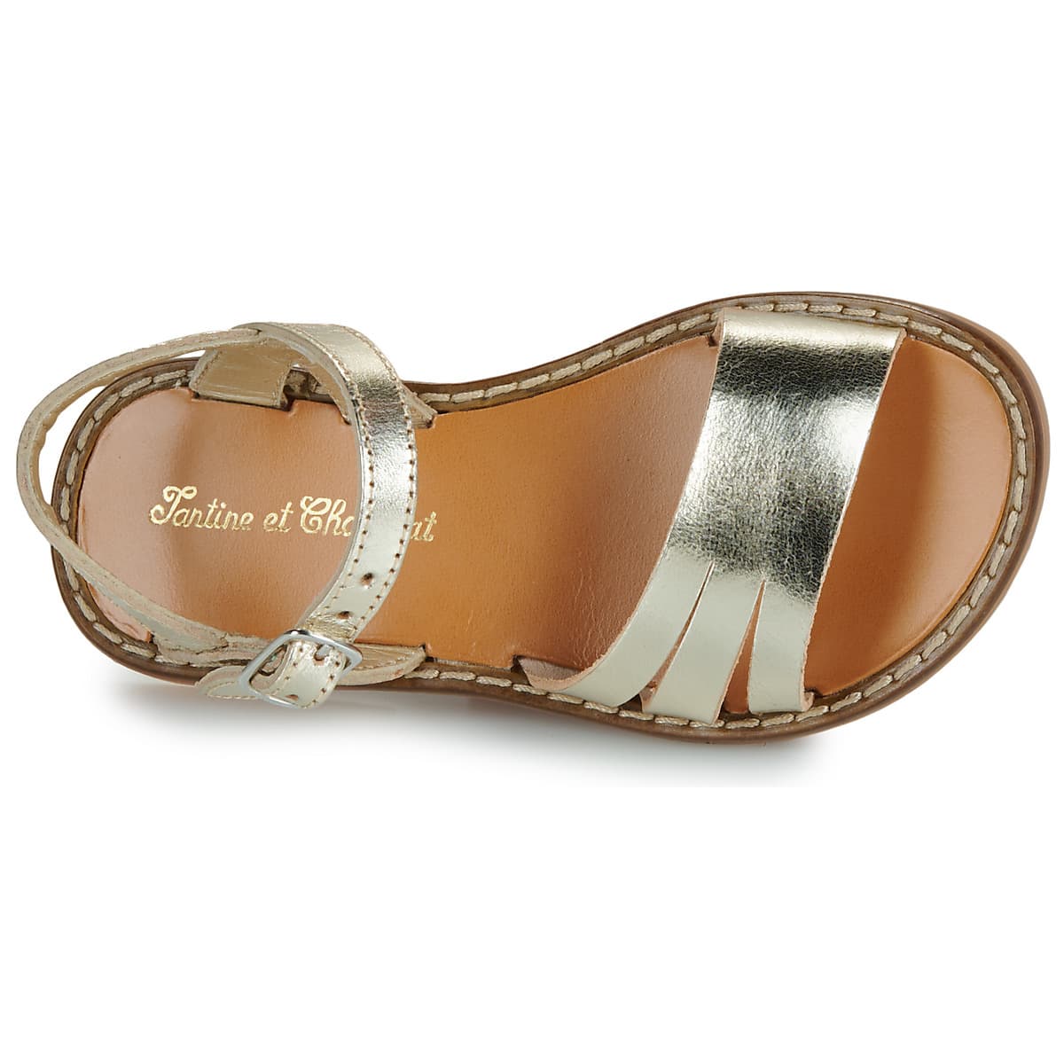Girls' Sandals Tartine Et Chocolat Gold