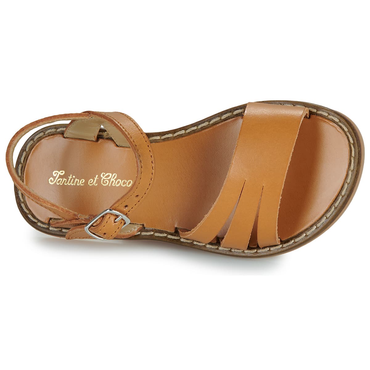 Girls' Sandals Tartine Et Chocolat Brown