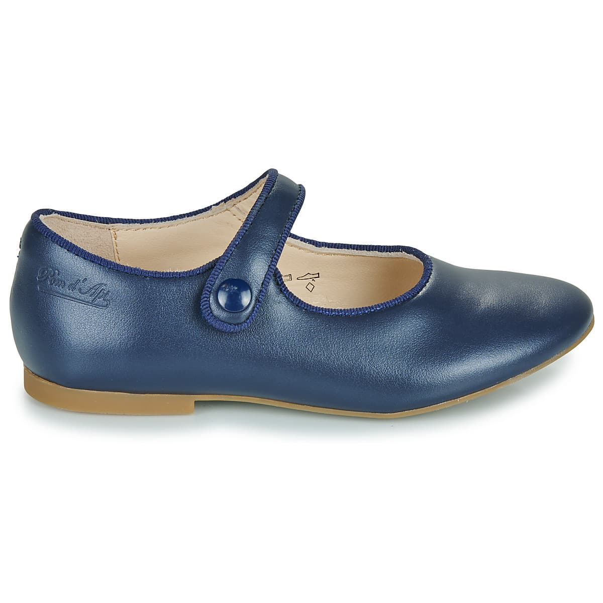 Women's Ballet Flats Pom d'Api Blue
